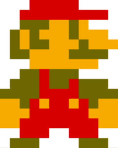 A Mario sprite.