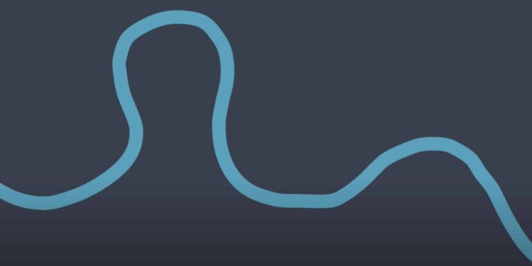 A line on a dark grey background.