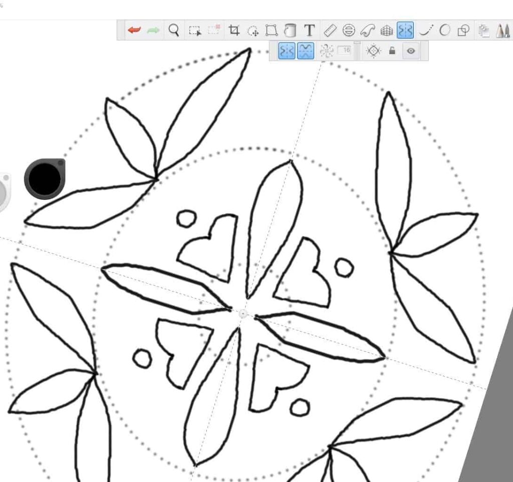 A third leaf is added.