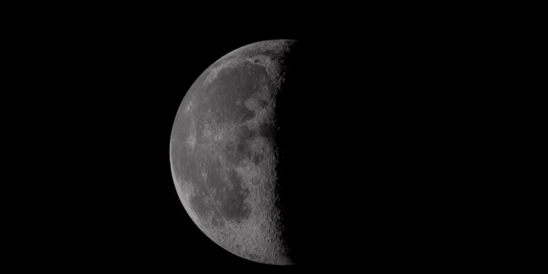 The moon in a phase.