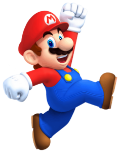 A Mario sprite.