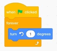 Scratch code blocks.